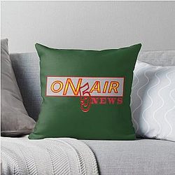 Channel 5 Pillows - Channel 5 News on air   Throw Pillow RB2405