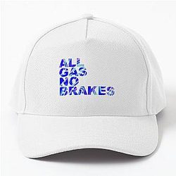 Channel 5 Hats &amp; Caps - All Gas No Brakes Logo Pearlescent Baseball Cap RB2405