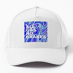 Channel 5 Hats &amp; Caps - All Gas No Brakes Logo Pearlescent Block Baseball Cap RB2405