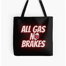 Channel 5 Bags - All Gas No Brakes Channel 5 All Over Print Tote Bag RB2405