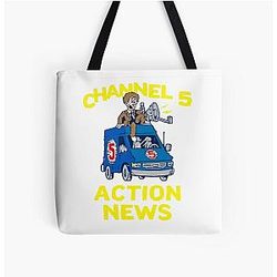Channel 5 Bags - Channel 5 News All Over Print Tote Bag RB2405