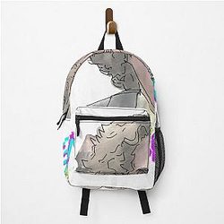 Channel 5 Backpacks - Andrew Callaghan Channel5 News Merch Design, Andrew Callaghan Channel5 T shirt Design, All Gas, All Gas No Breaks Backpack RB2405