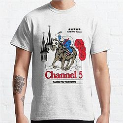 Channel 5 T-Shirts - Racing You Your News Classic T-Shirt