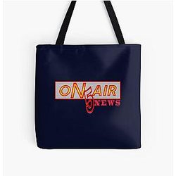 Channel 5 Bags - Channel 5 News on air    All Over Print Tote Bag RB2405