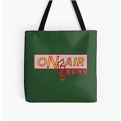Channel 5 Bags - Channel 5 News on air   All Over Print Tote Bag RB2405
