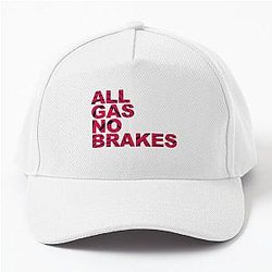 Channel 5 Hats &amp; Caps - All Gas No Brakes Logo Pewdiepie Pattern Baseball Cap RB2405