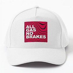 Channel 5 Hats &amp; Caps - All Gas No Brakes Logo Pewdiepie Pattern Block Baseball Cap RB2405