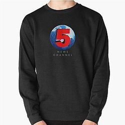 Channel 5 Sweatshirts - Channel 5 News Channel, TV5 Pullover Sweatshirt RB2405