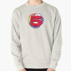 Channel 5 Sweatshirts - Channel 5 Logo Rainbow Pullover Sweatshirt RB2405