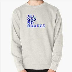 Channel 5 Sweatshirts - All Gas No Brakes Logo Pearlescent Pullover Sweatshirt RB2405