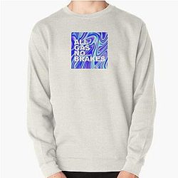 Channel 5 Sweatshirts - All Gas No Brakes Logo Pearlescent Block Pullover Sweatshirt RB2405