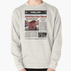 Channel 5 Sweatshirts - Channel 5 News Pullover Sweatshirt RB2405