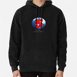 Channel 5 Hoodies - Channel 5 News Channel, TV5 Pullover Hoodie RB2405