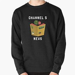 Channel 5 Sweatshirts - CHANNEL 5 NEWS | Andrew Callaghan | All Gas No Breaks Pullover Sweatshirt RB2405