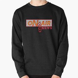 Channel 5 Sweatshirts - Channel 5 News on air Pullover Sweatshirt RB2405