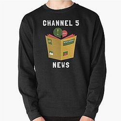 Channel 5 Sweatshirts - CHANNEL 5 NEWS  Andrew Callaghan  All Gas No Breaks Essential Pullover Sweatshirt RB2405