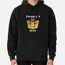 Channel 5 Hoodies - CHANNEL 5 NEWS | Andrew Callaghan | All Gas No Breaks Pullover Hoodie RB2405