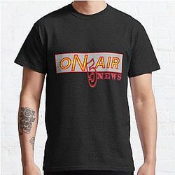 Channel 5 T-Shirts - Channel 5 News on air Classic T-Shirt RB2405