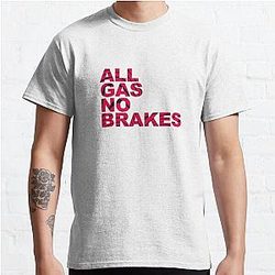 Channel 5 T-Shirts - All Gas No Brakes Logo Pewdiepie Pattern Classic T-Shirt RB2405