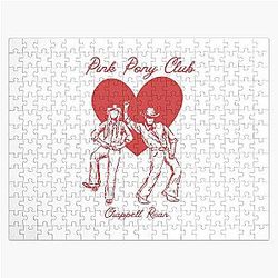 Chappell Roan T-Shirt- Pink Pony Club-  Jigsaw Puzzle