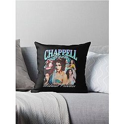 Chappell Roan Midwest Princess Retro Throw Pillow