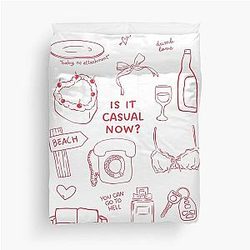 Casual T-Shirt Chappell Roan Duvet Cover