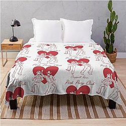 Chappell Roan Pink Pony Club Throw Blanket