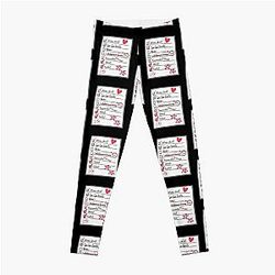 Chappell Roan Red Wine Supernova Leggings
