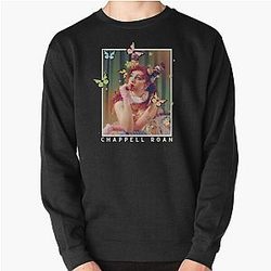 Chappell Roan Whimsical Portrait  Pullover Sweatshirt