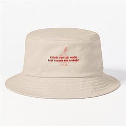Chappell Roan "I Heard You Like Magic I Got a Wand and a Rabbit" Bucket Hat