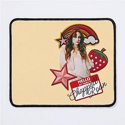 Chappell Roan Patch Design Mouse Pad