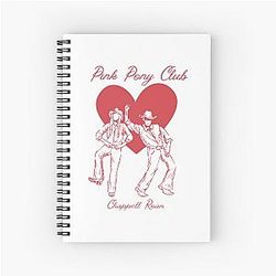 Chappell Roan Pink Pony Club Spiral Notebook