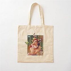 Chappell Roan Whimsical Portrait  Cotton Tote Bag