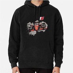 Charles Leclerc 16 - Art numérique Pullover Hoodie