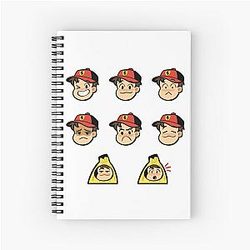 F1 Charles Leclerc Spiral Notebook