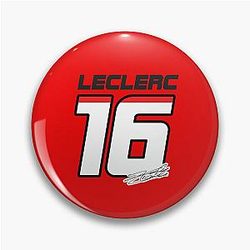 F1 Charles Leclerc 16  Pin