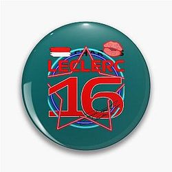 charles leclerc 4 Pin