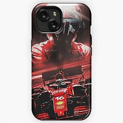 CHARLES LECLERC F1 2021 POSTER iPhone Tough Case
