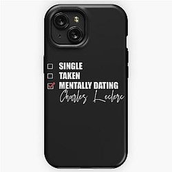 Mentally Dating Charles Leclerc iPhone Tough Case