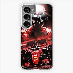 CHARLES LECLERC F1 2021 POSTER Samsung Galaxy Soft Case