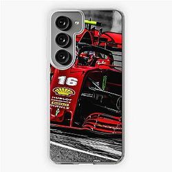CHARLES LECLERC POSTER Samsung Galaxy Soft Case