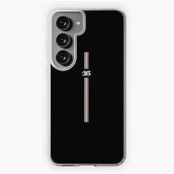 Charles Leclerc 16 Ferrari Stripe  Samsung Galaxy Soft Case