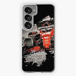 Charles Leclerc - Vintage-Digi-Art  Samsung Galaxy Soft Case