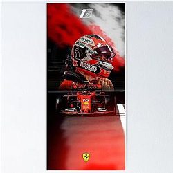 Wallpaper Charles Leclerc Art Poster
