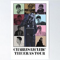 Charles Leclerc ft. The Eras Tour Poster