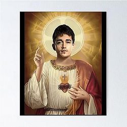 Charles Leclerc Jesus F1 Poster