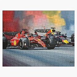 CHARLES LECLERC & MAX VERSTAPPEN Jigsaw Puzzle