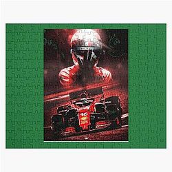 CHARLES LECLERC F1 2021 	 Art Board Print 	 Jigsaw Puzzle