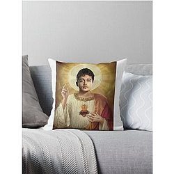 Charles Leclerc God Throw Pillow
