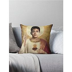 Charles Leclerc Jesus Throw Pillow